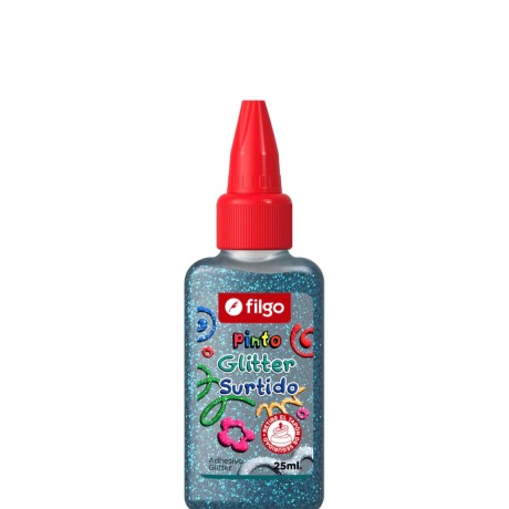 Adhesivo Filgo Glitter Azul