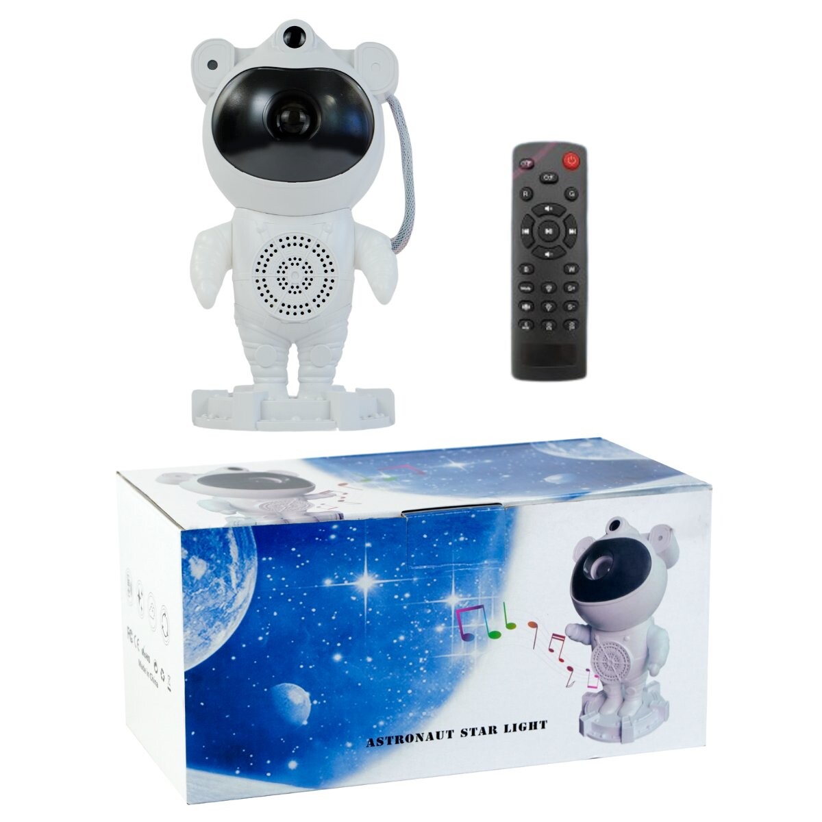 Proyector de estrellas con sonido 