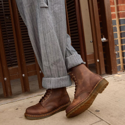 Botas Dr. Martens 1460 Dark Brown Crazy Horse - Marrón Botas Dr. Martens 1460 Dark Brown Crazy Horse - Marrón