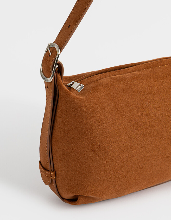 Bandoleras Bandolera Camel Con Charm - Marron Camel