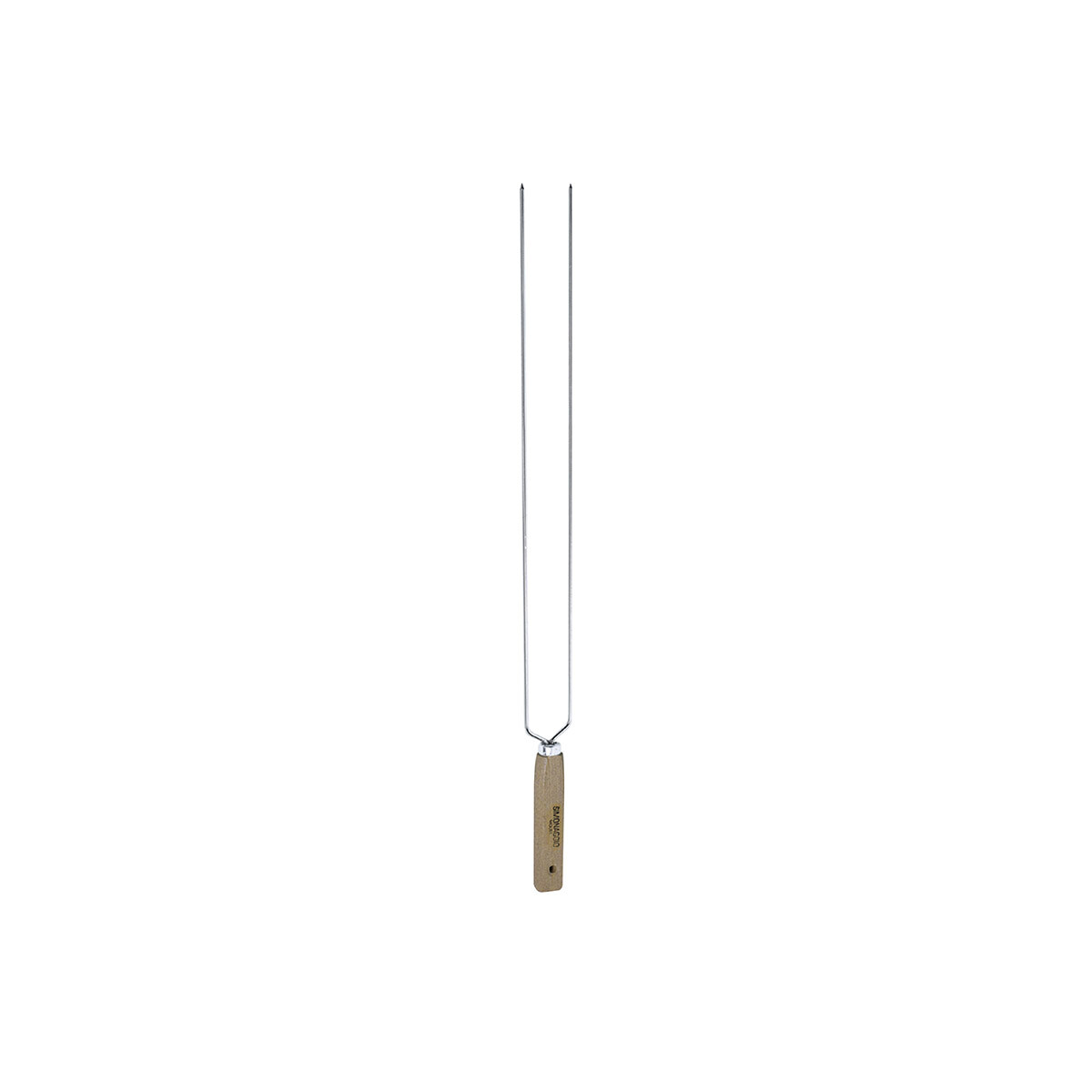 Pincho Doble para Parrilla Simonaggio 65 cm 