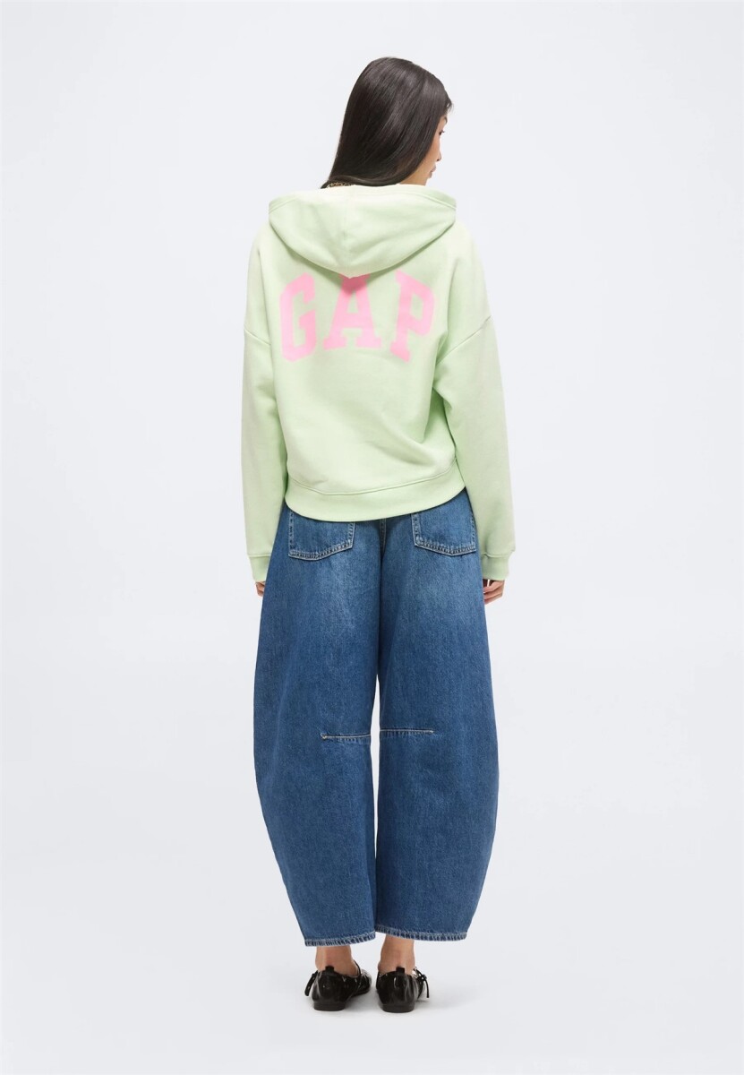 Canguro Logo Mini Gap Mujer - Pod Green 
