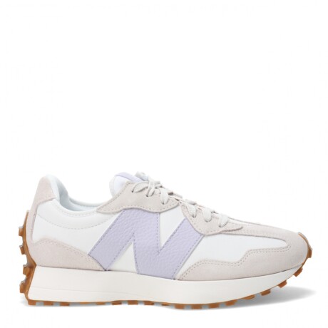 Championes de Mujer New Balance 327 Blanco - Gris - Lila