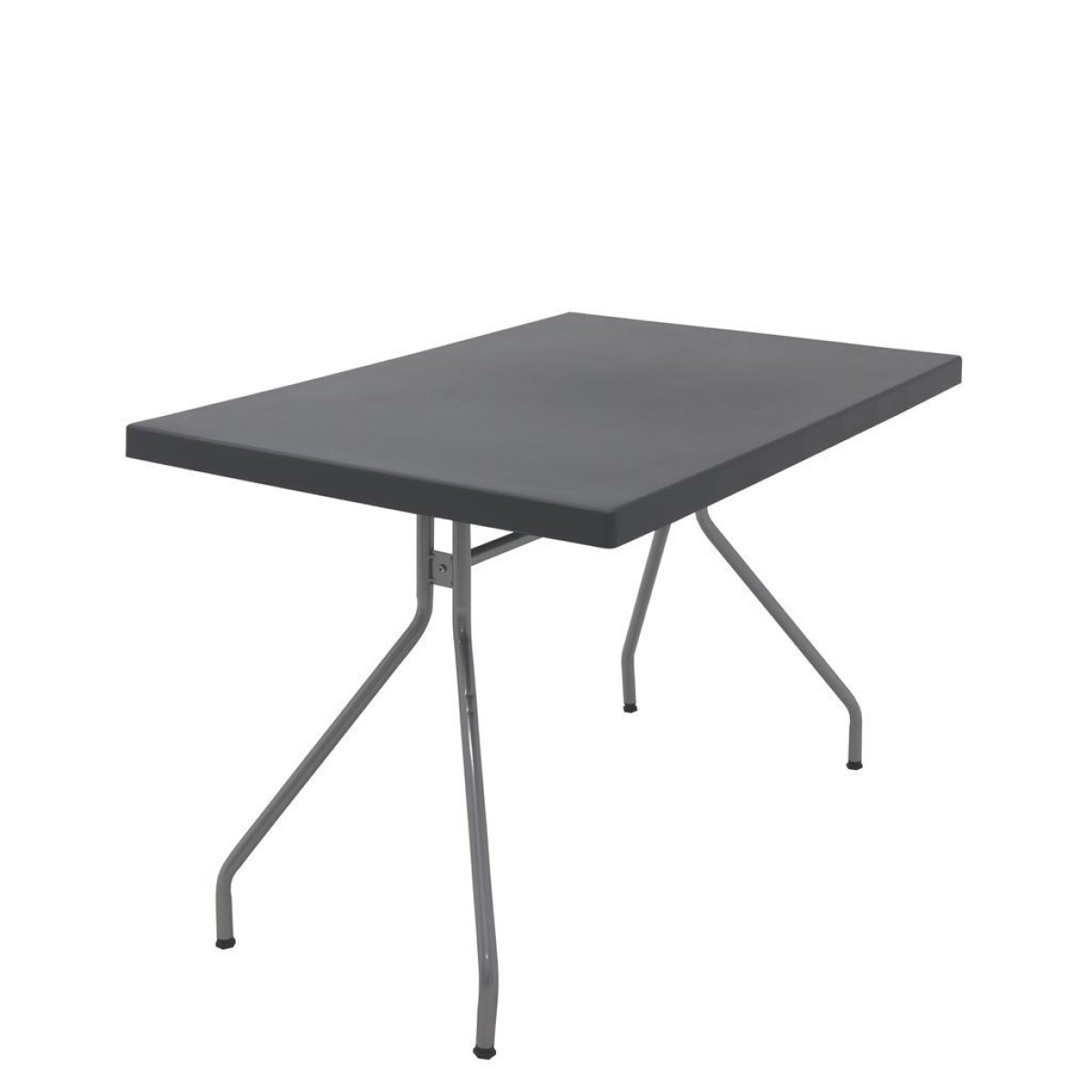 MESA KAPA 119X79X77CM PP GRAFITO BASE ACERO 