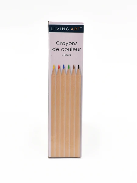 LAPICES COLORES x 6 MULTICOLOR