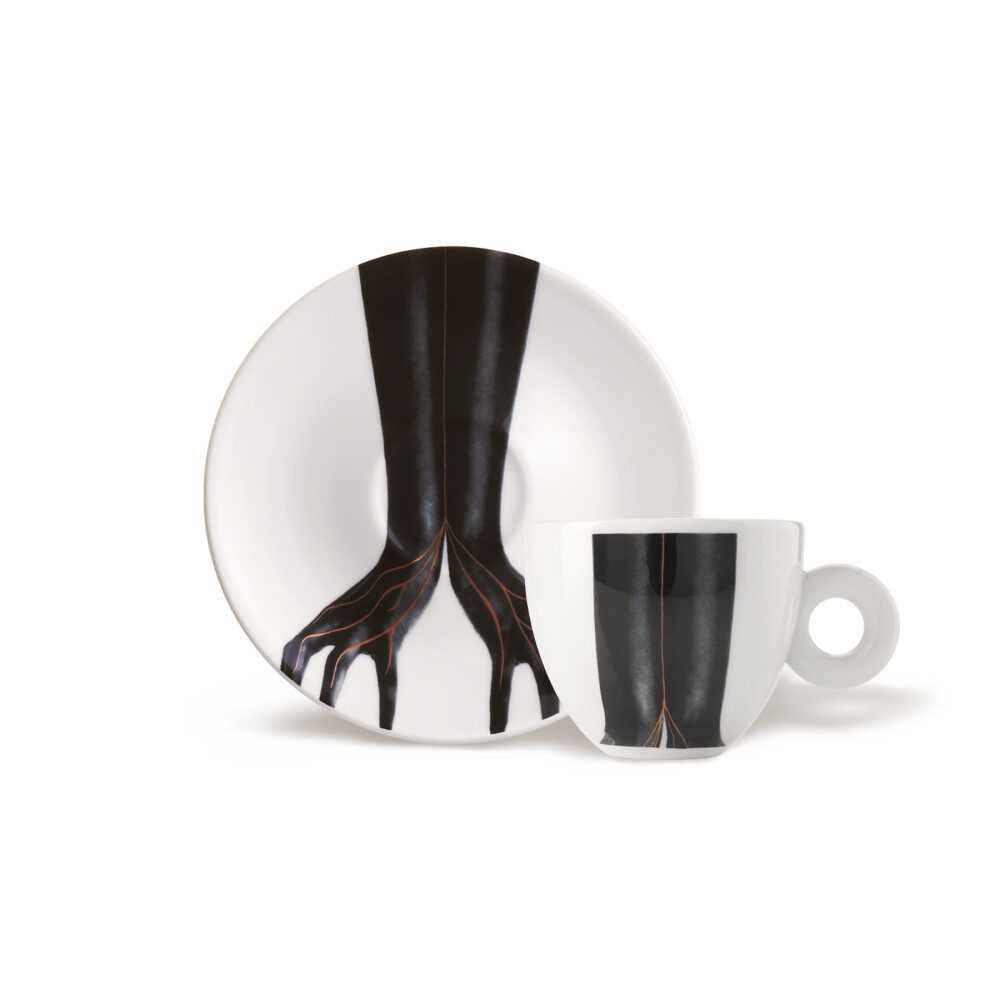 Set de 4 tazas para cappuccino: Genesi illy Art Collection Set de 4 tazas para cappuccino: Genesi illy Art Collection