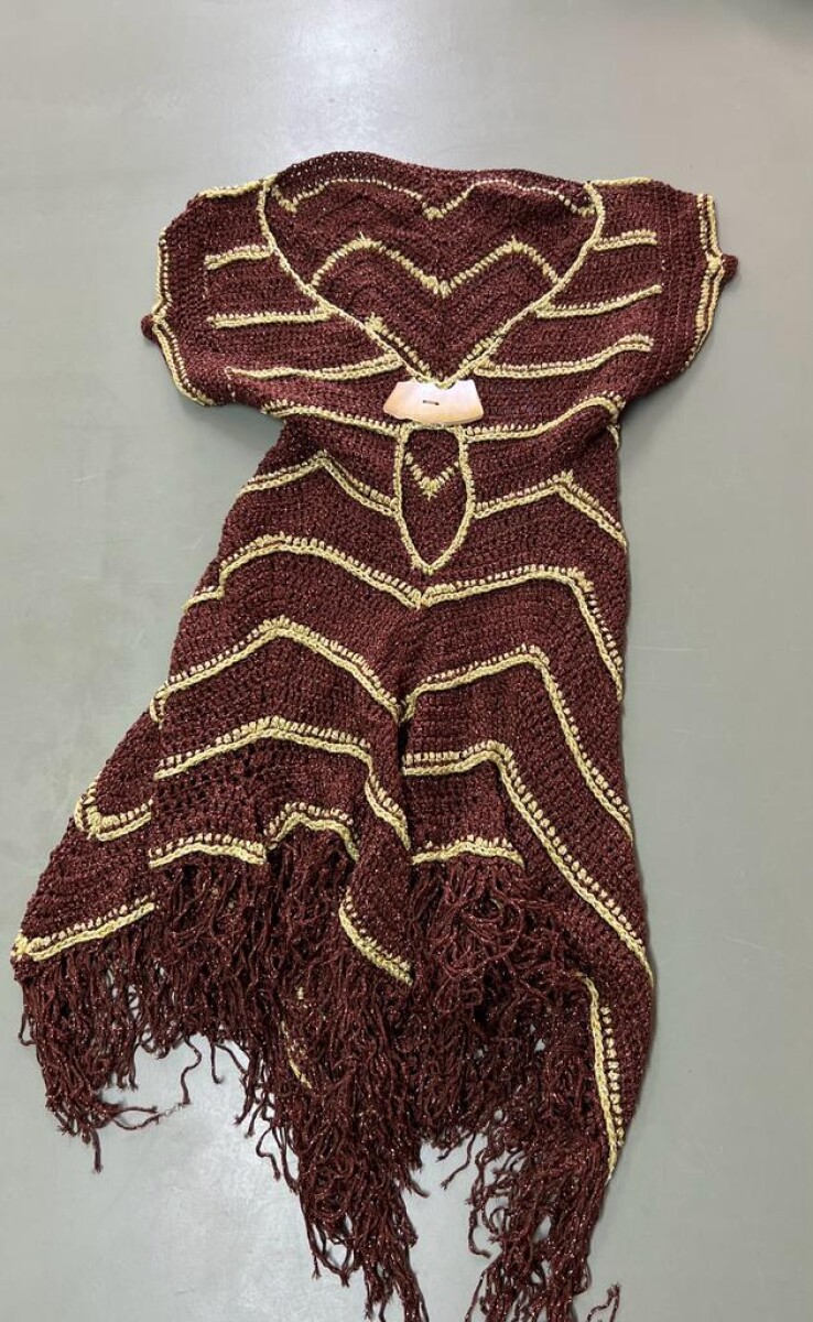 Free Dress Crochet - Marrón 