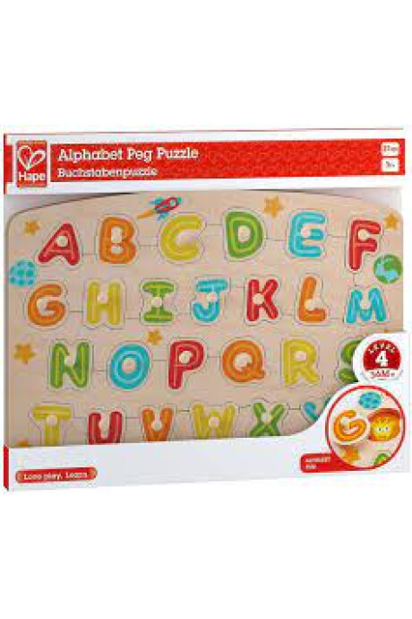 ALPHABET PEG PUZZLE ALPHABET PEG PUZZLE