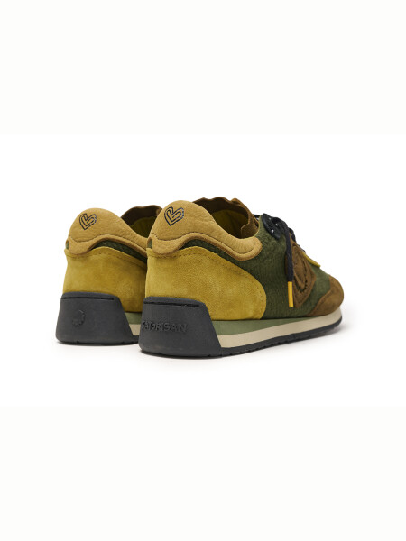 SHOES SATORISAN ENSO TWILL FELT KHAKI/PSY