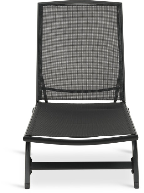 Reposera HANSTHOLM A76xL200 negro Reposera HANSTHOLM A76xL200 negro