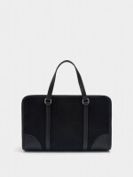 Bolso Tote Con Efecto Piel Y Asa Para El Hombro negro