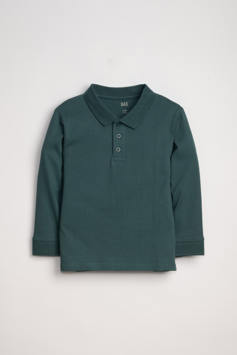 Remera manga larga polo Verde
