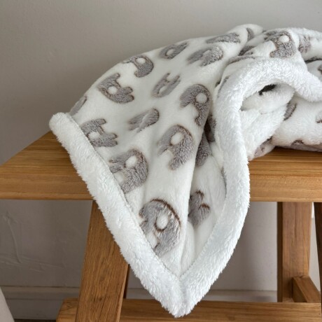 Manta Plush y Corderito Beige