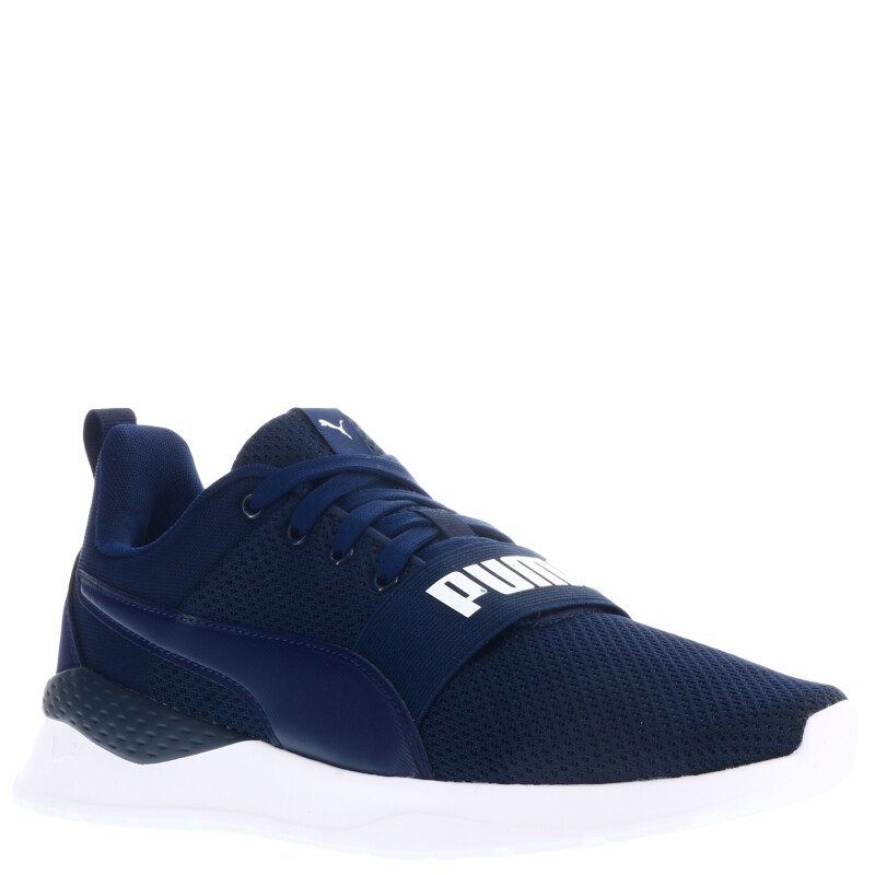 Championes de Hombre Puma Anzarun Lite Bold Azul Marino - Blanco