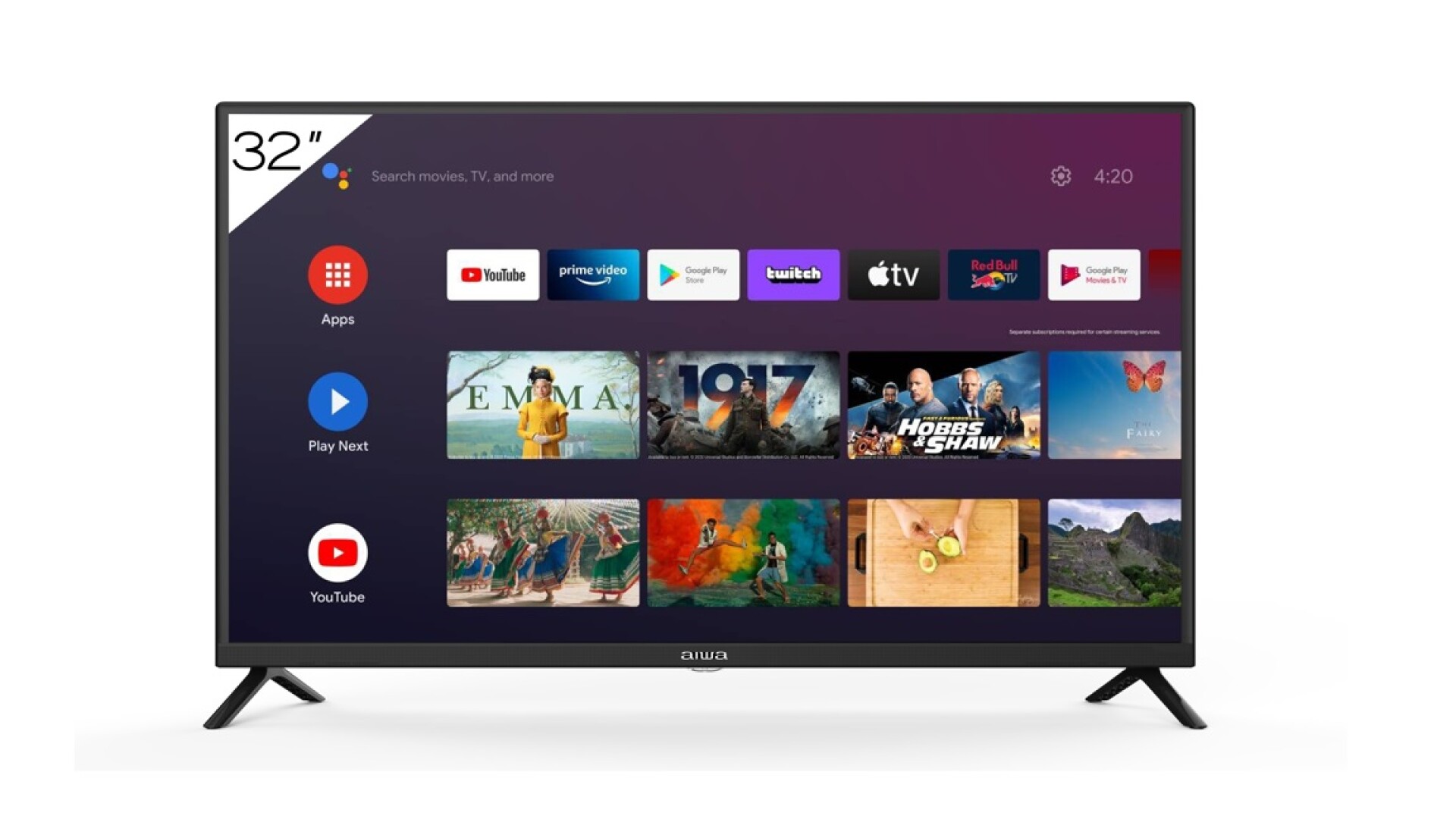 Smart TV Aiwa AW-32B4SMF ANDROID HD LED 