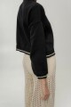 CARDIGAN TERRO COTTON Negro