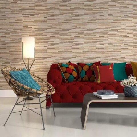 Cerámica para pared Oasis Avila 31x54 cm estilo piedra Mate Cerámica Para Pared Oasis Avila 31x54 Cm Estilo Piedra Mate