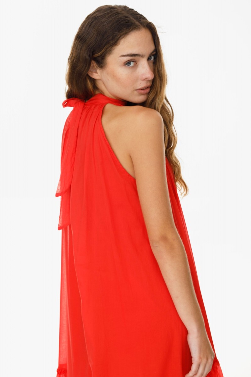 Vestido Lake Rojo