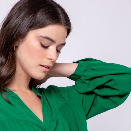 CAMISA AITANA Verde Esmeralda
