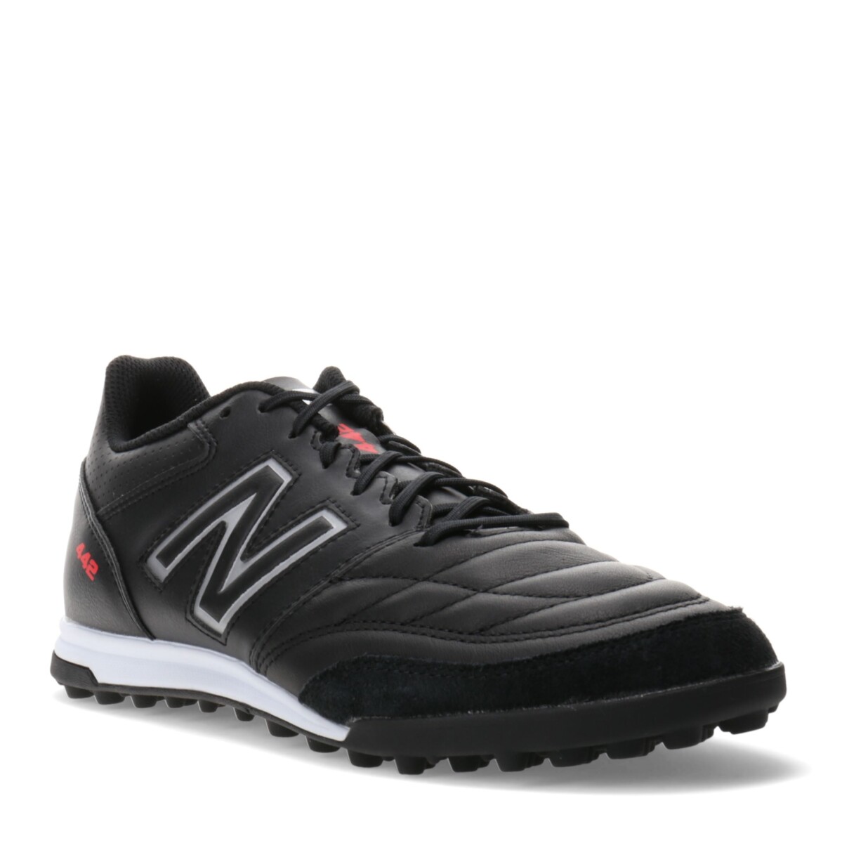 Championes de Hombre New Balance Futbol 5 442 V2 TEAM TF Negro Plateado New Balance 184.2TBK27005 Stadium