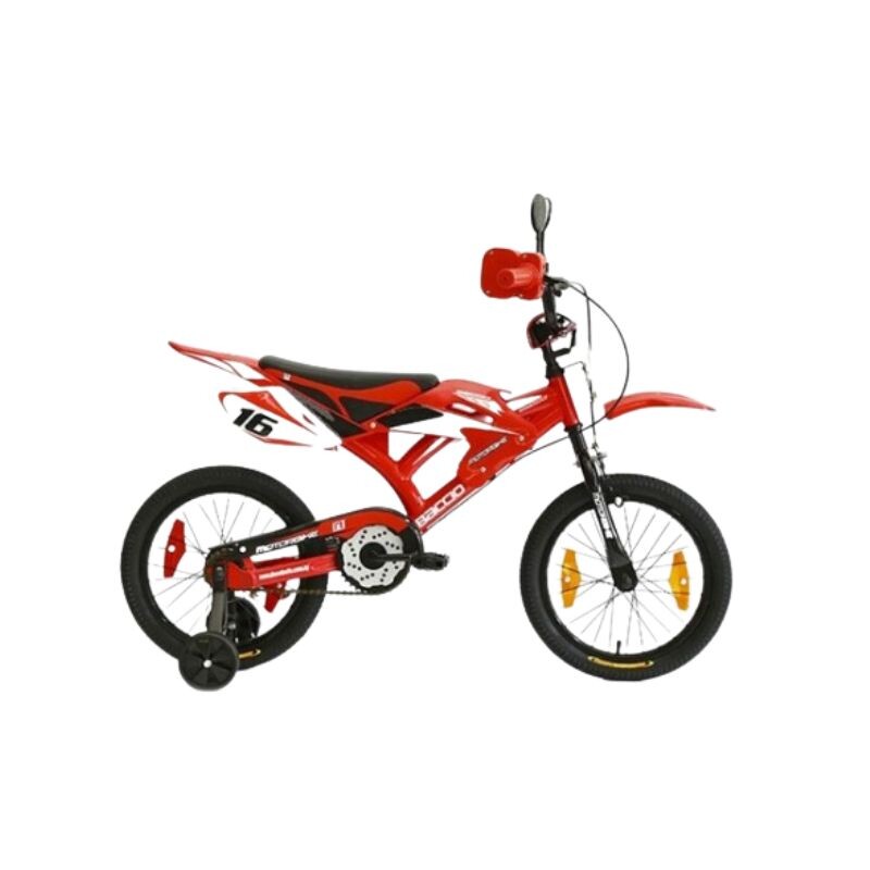 BICICLETA BACCIO MOTORBIKE RODADO 12 Roja