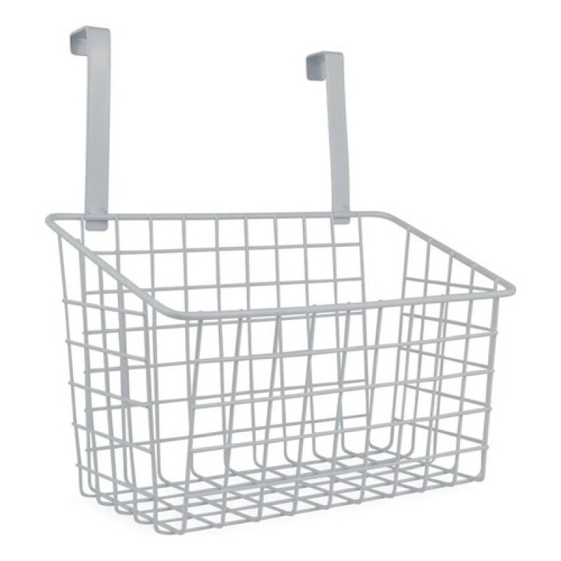 Canasto organizador de acero colgante bajo mesada Canasto organizador de acero colgante bajo mesada