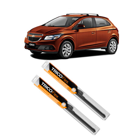 ESCOBILLA LIMPIA PARABRISA COMBO KIT ESCOBILLAS CHEVROLET ONIX PRISMA 2013 AL 2020 ESCOBILLA LIMPIA PARABRISA COMBO KIT ESCOBILLAS CHEVROLET ONIX PRISMA 2013 AL 2020