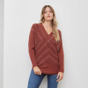 Buzo Escote Tachas TERRACOTA