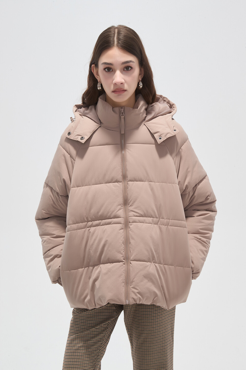 Campera Calda Taupe Claro