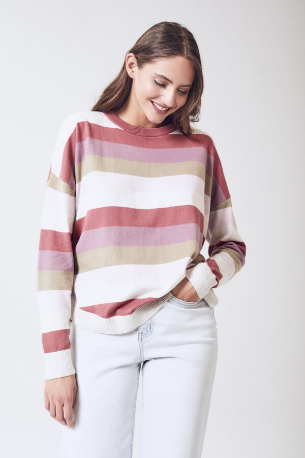Sweater Rayado Multi