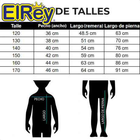 Conjunto Deportivo Camiseta termica Calza Niños X3 Vst006010-az-130