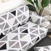 Funda sillón 2 cuerpos estampada Triángulos