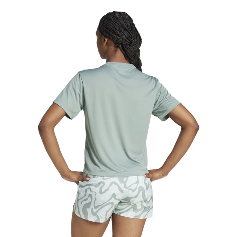 Remera Adidas Run It Bl Verde