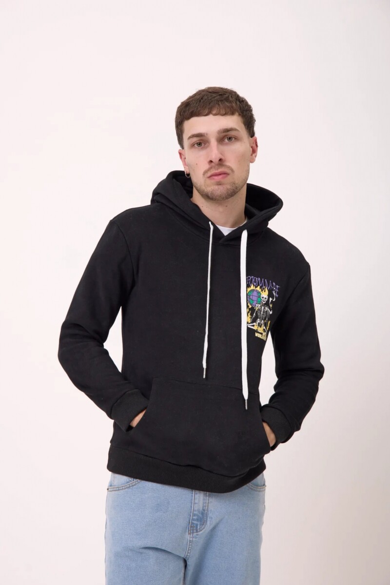 Canguro Calavera - Negro 