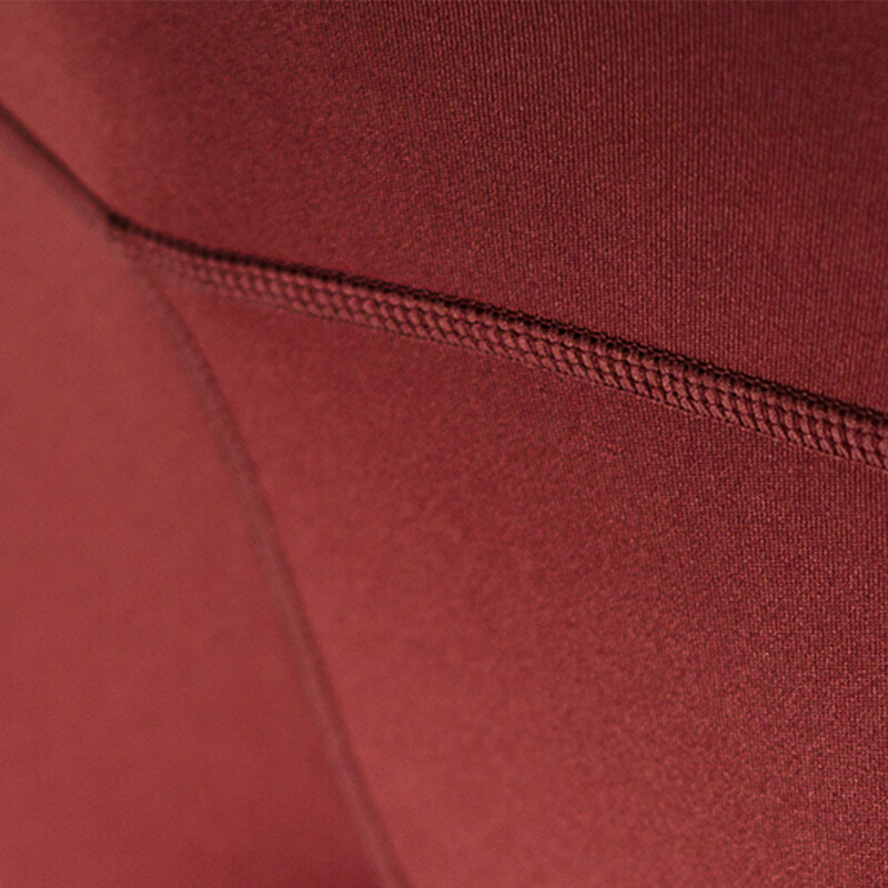 CALZA WMN 7/8 C-BOLSILLO verde stone choco