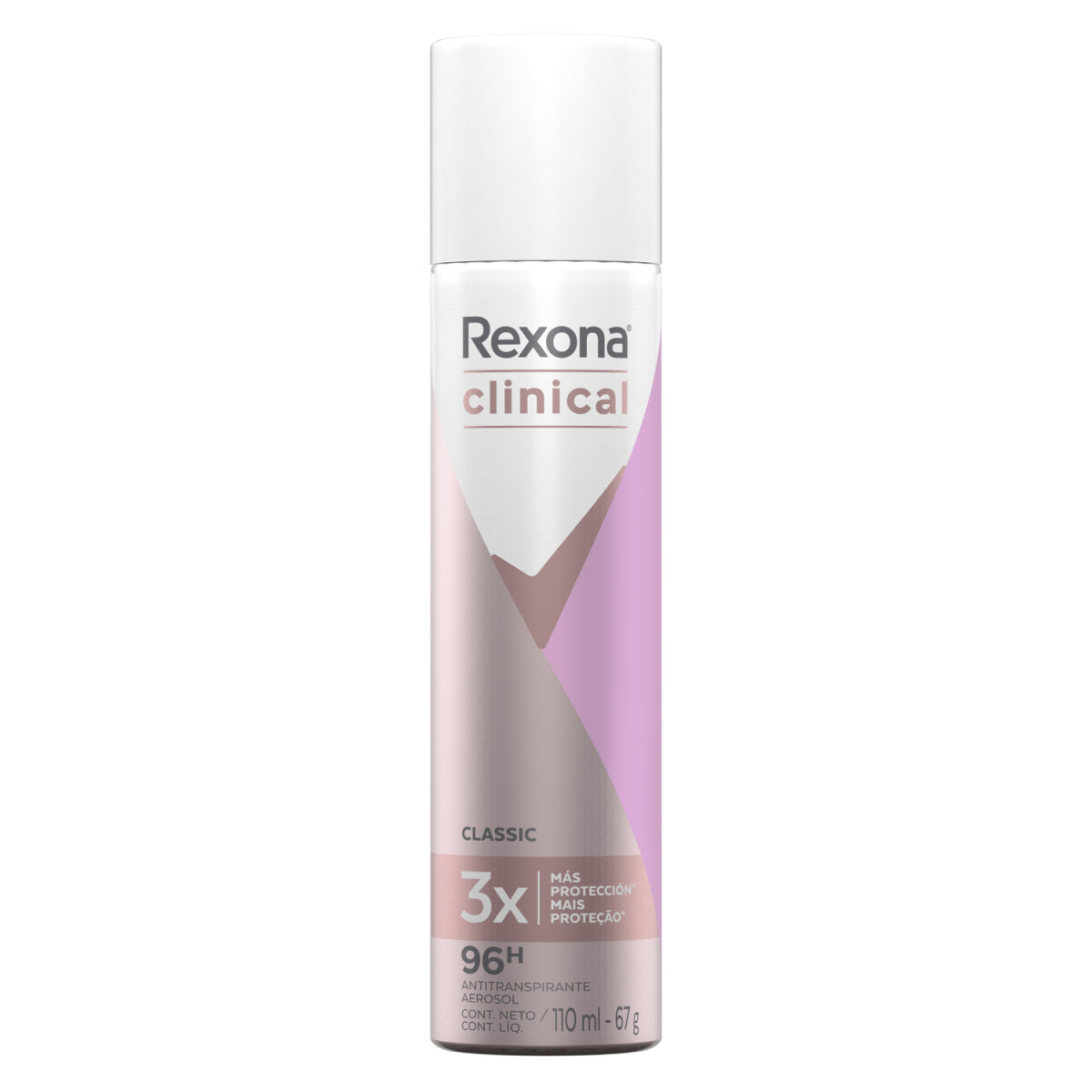 Rexona Desodorante Aerosol Clinical Femeninom Clasic 