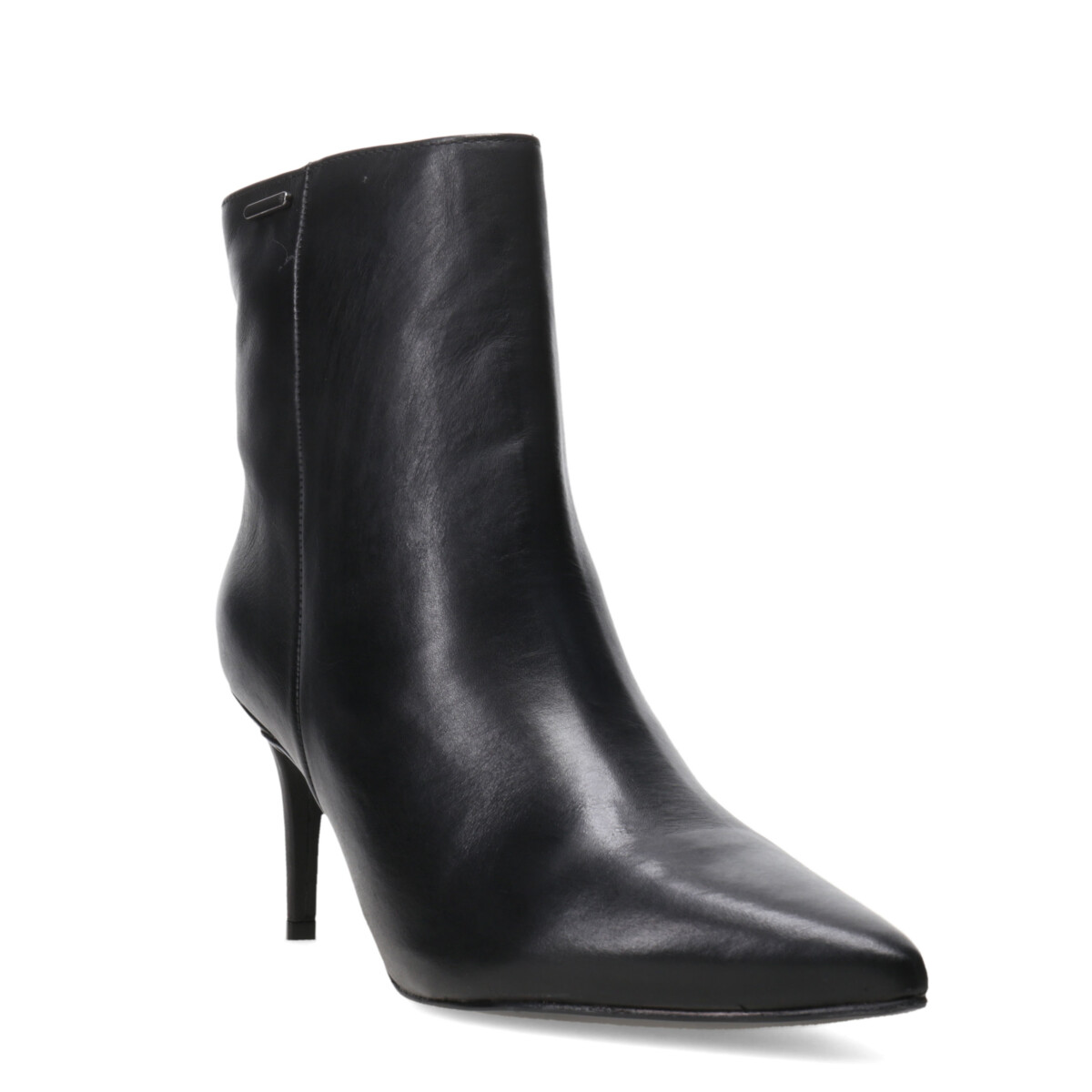 Botas de Mujer Bottero Caña Baja Y Taco Fino - Negro 