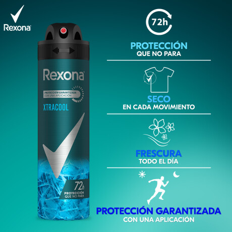 Rexona Desodorante Antitranspirante Aerosol Men Xtra Cool Rexona Desodorante Antitranspirante Aerosol Men Xtra Cool