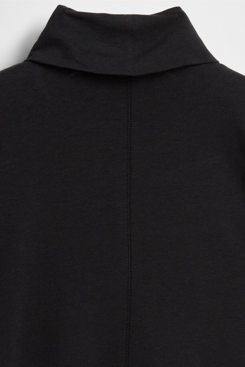 Remera Polera Mujer Black