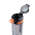 Botella Umbro Hydrox Negro - Naranja