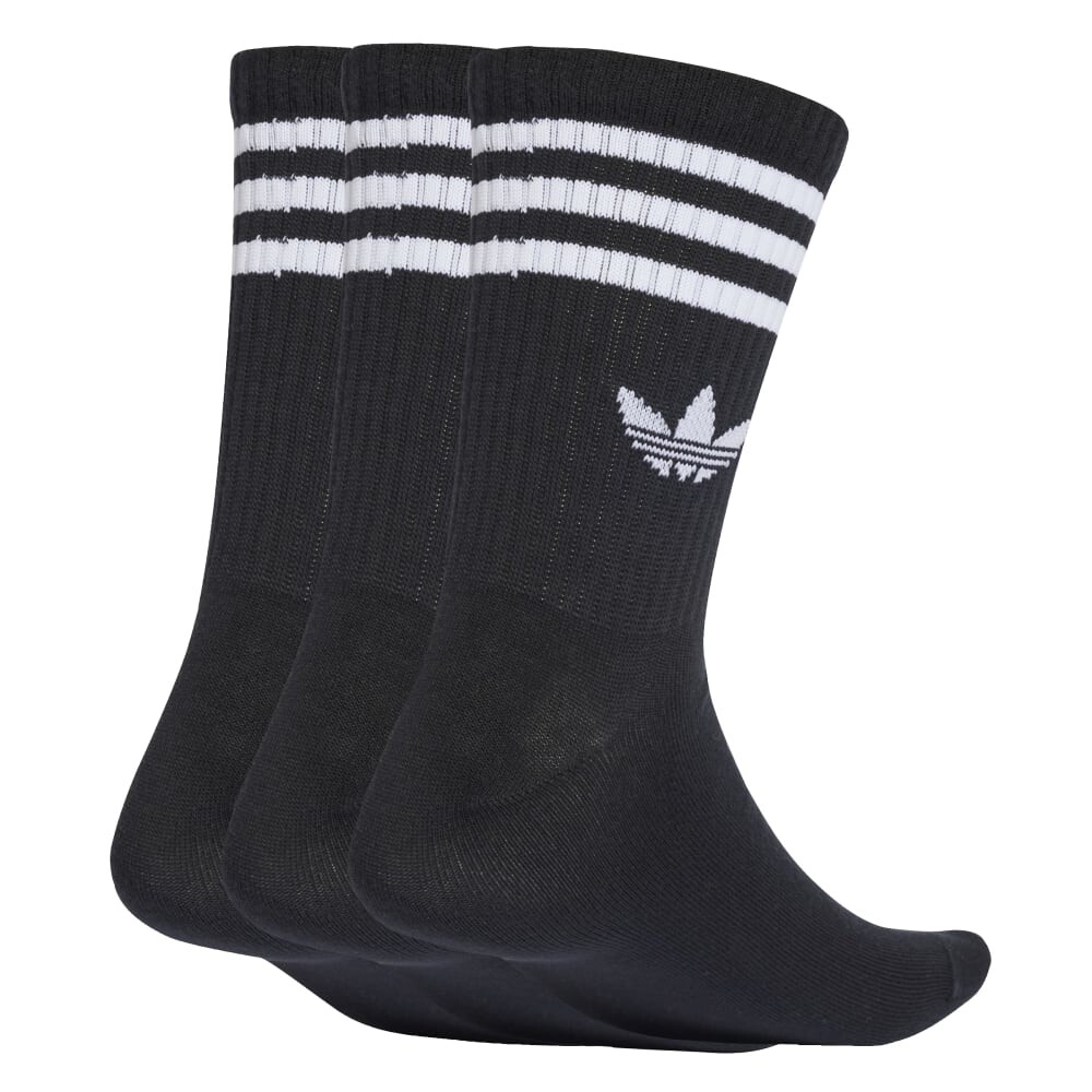 Medias Adidas 3S Crew S 3P Unisex Black