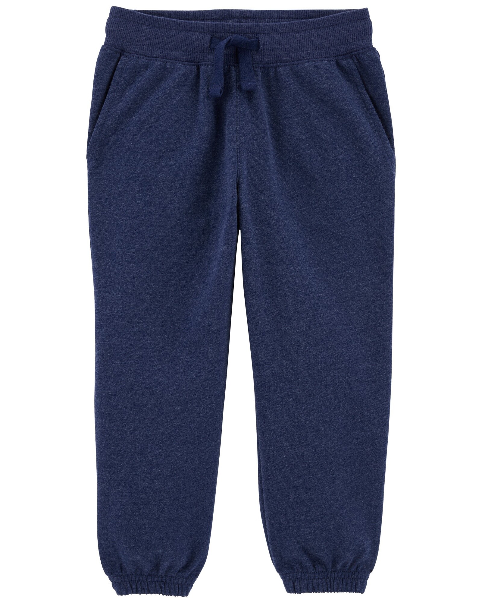 Pantalón deportivo de algodón con puños ceñidos Sin color