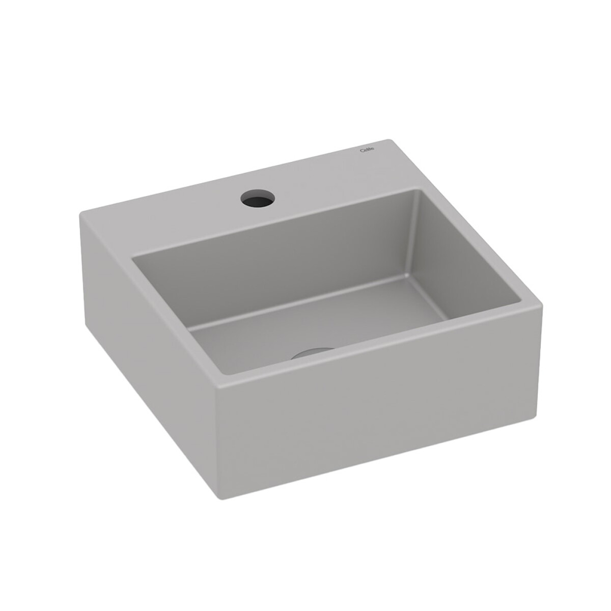 Bacha De Apoyo Modelo Basic Q1 41x41 Cm Color Stone 