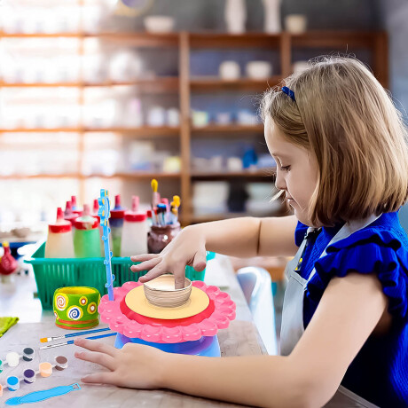Set Máquina P/ Arcilla Completo Artesanías Infantil Jug026001