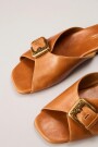 SANDALIA BUCKLES Camel