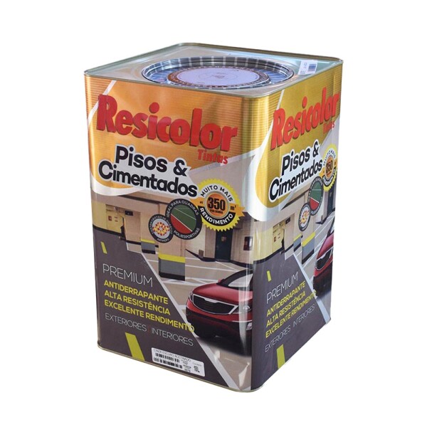 PINTURA PARA PISO BRANCO ACETINADO 16 LTS Pintura Para Piso Branco Acetinado 16 Lts