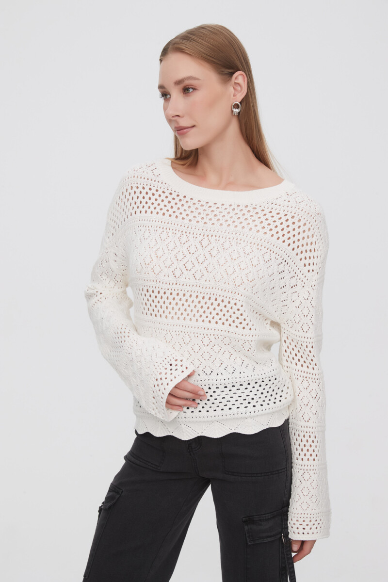 Sweater Cliya - Crudo / Natural 