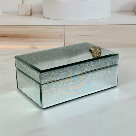 Joyero Box Espejado Largo 20cm x Ancho 13cm x Alto 9cm Joyero Box Espejado Largo 20cm x Ancho 13cm x Alto 9cm