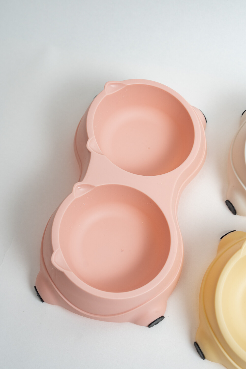 Accesorio Comedero Doble, Mix 2 Colores Color Unico