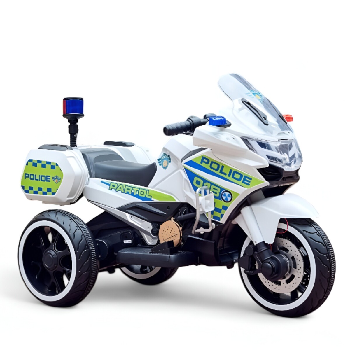 Moto de Policía 6 Volt Hasta 50 kg 